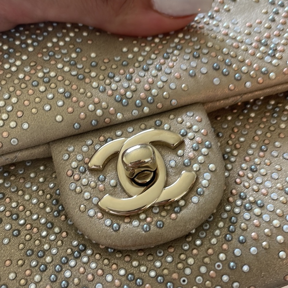 Chanel mini strass handbag